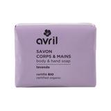 Sapun Bio cu Aroma de Lavanda Avril, 100 g