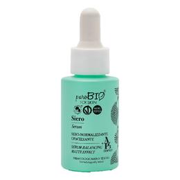 Ser pentru ten mixt sau gras cu acid hialuronic purobio cosmetics, 15ml
