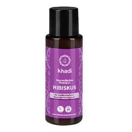 Sampon cu hibiscus pentru scalp sensibil travel size khadi, 30 ml
