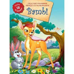 Bambi - Cele mai frumoase povesti cu autocolante, editura Prut