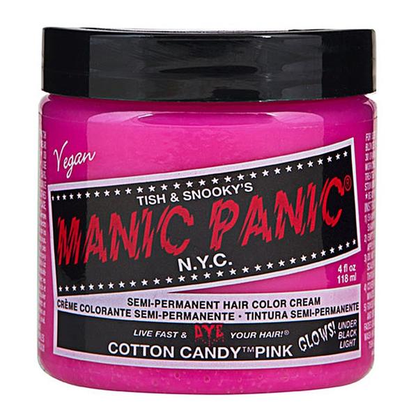 Vopsea Direct Semipermanenta - Manic Panic Classic, nuanta Cotton Candy Pink 118 ml