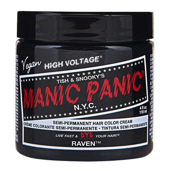 Vopsea Directa Semipermanenta - Manic Panic Classic, nuanta Raven, 118 ml