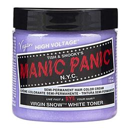 Vopsea direct semipermanenta - manic panic classic, nuanta virgin snow 118 ml
