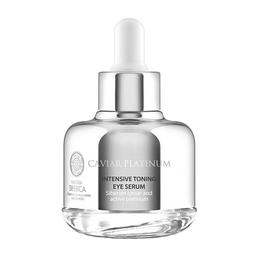 Serum tonifiant intensiv pentru ochi cu platina si caviar - caviar platinum natura siberica, 30ml