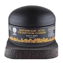 Sapun negru detoxifiant cu carbon activ pentru curatarea porilor natura siberica, 120ml