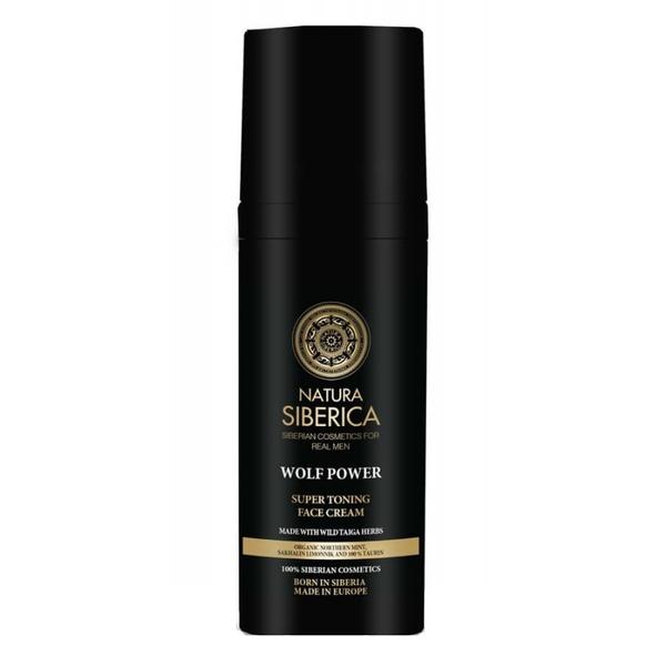 Crema de Fata Tonifianta pentru Barbati Wolf Power Natura Siberica, 50ml