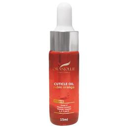 Ulei cuticule cu pipeta Oranjollie Portocala, 15 ml