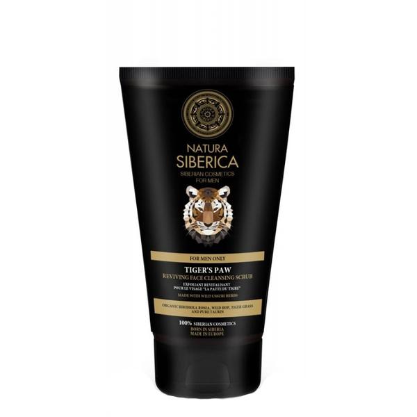 Scrub Exfoliant Ten pentru Barbati Tiger's Paw Natura Siberica, 150ml