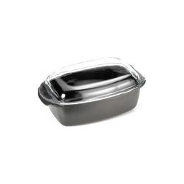 Roaster,tava adanca pentru copt antik ars 48x25x20cm-10l cu capac sticla