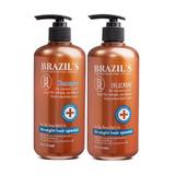 Kit reparator cu Keratină Braziliană ( sampon 500ml + Tratament 500ml) - Formaldehyde Free