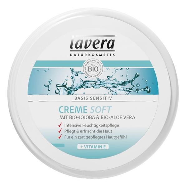 Crema Soft Hidratanta pentru Ten si Corp Basis Sensitiv Lavera, 150 ml esteto.ro