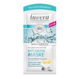 Masca Antirid pentru Toate Tipurile de Ten cu Coenzima Q10 Basis Sensitiv Lavera, 2 x 5 ml