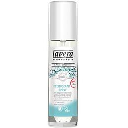 Deodorant spray 24h cu hamamelis si trandafiri basis sensitiv lavera, 75ml