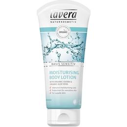 Lotiune de corp cu jojoba si aloe vera basis sensitiv lavera, 200ml