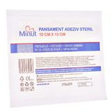 Pansament Adeziv Steril Pore Minut, 10 x 10 cm, 50 buc