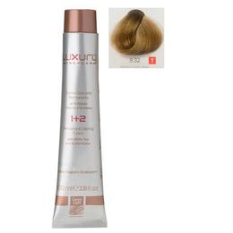 Vopsea crema permanenta luxury green light, nuanta biondo chiaro beige 8.32, 100 ml