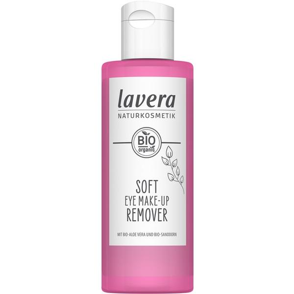 Demachiant Bio pentru Ochi Sensibili cu Aloe Vera si Catina - Lavera Soft Eye Make-up Remover, 100 ml