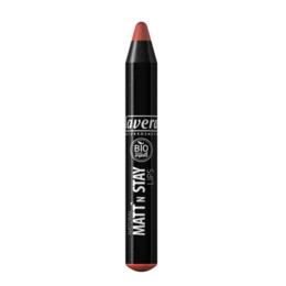 Ruj bio matt'n stay lips peach 02 lavera, 3g