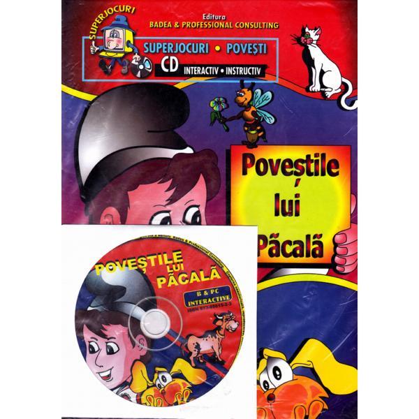 Povestile lui pacala - superjocuri, povesti - cd interactiv, editura badea   professional consulting