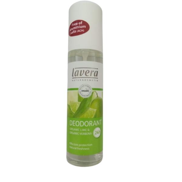 Deodorant Spray Natural 24h cu Lime si Verbina Lavera, 75 ml Lavera esteto.ro