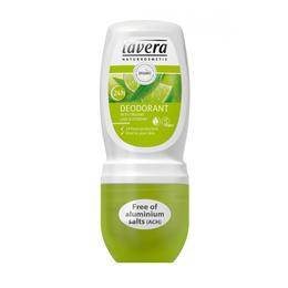 Deodorant roll-on bio lime si verbina lavera, 50 ml
