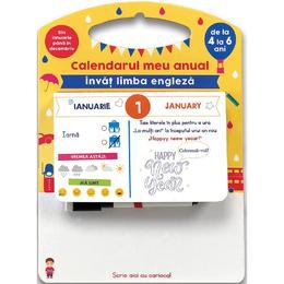 Calendarul meu anual. invat limba engleza - sandra sarah krief, editura didactica publishing house