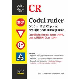 Codul rutier Ed.8 Act. la 1 noiembrie 2019, editura Rosetti