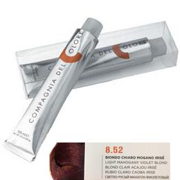 Vopsea crema permanenta compagnia del colore, nuanta biondo chiaro mogano irise 8.52, 100 ml