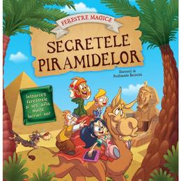 Secretele piramidelor. ferestre magice, editura flamingo