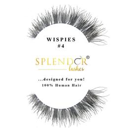Gene false din par natural tip banda splendor lashes wispies #4