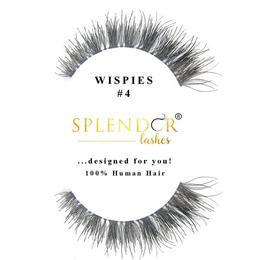 Gene false din par natural tip banda Splendor Lashes Wispies #4