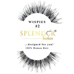 Gene false din par natural tip banda splendor lashes wispies #2