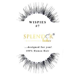 Gene false din par natural tip banda splendor lashes wispies #7