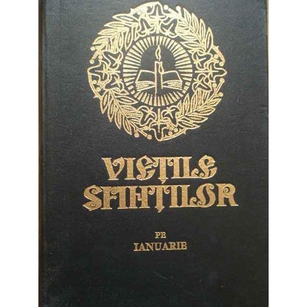 Vietile sfintilor pe ianuarie, editura Manastirea Sihastria