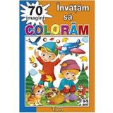 Invatam sa coloram 70 imagini, editura Eduard