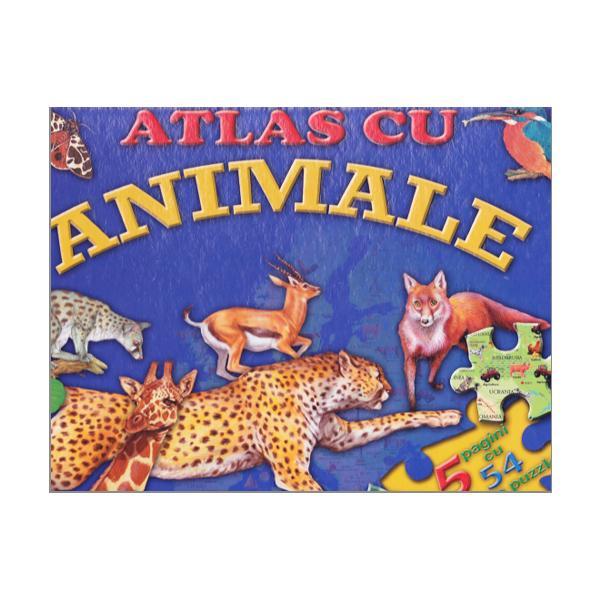 Atlas cu animale, editura flamingo