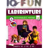 Iq Fun - Labirinturi - Antreneaza-Ti Mintea! 4+ Ani, editura Gama