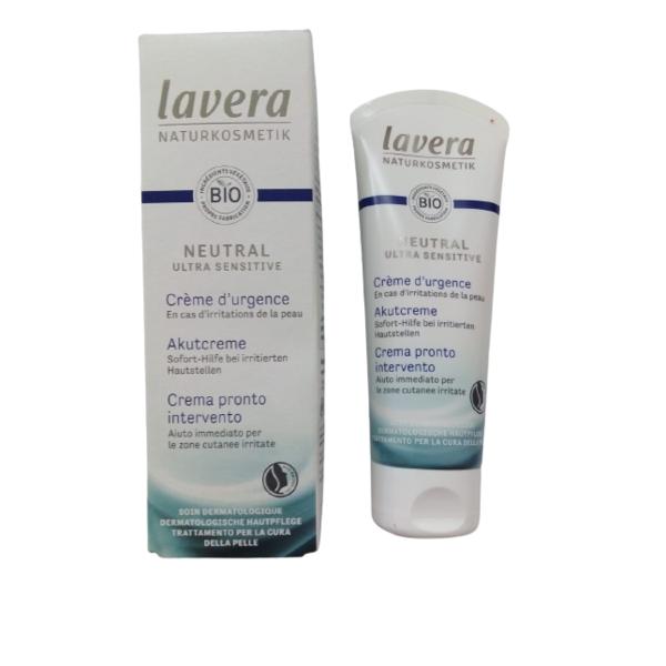 Akutcreme Tratament Intensiv cu Particule de Argint pentru Pielea Iritata si cu Eczeme Neutral Lavera, 75ml