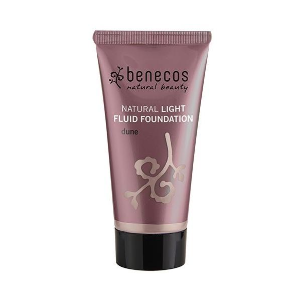 Fond de Ten Natural Light Fluid Dune pentru Ten Deschis Benecos, 30 ml