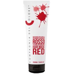 Masca coloranta nuantatoare compagnia del colore, nuanta red, 250 ml