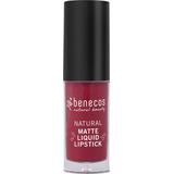 Ruj Lichid Mat Bio Bloody Berry Benecos, 5ml