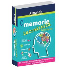 Almanah - O activitate pe zi - O memorie incredibila in 365 de zile, editura Didactica Publishing House