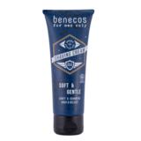 Crema de Ras Bio pentru Barbati Benecos, 75 ml