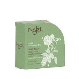 Sapun de alep najel cu trandafir de damasc bio 100g