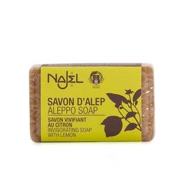 Sapun de alep najel cu ulei esential de lamaie 100g