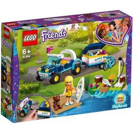 Lego friends - vehiculul cu remorca al stephaniei