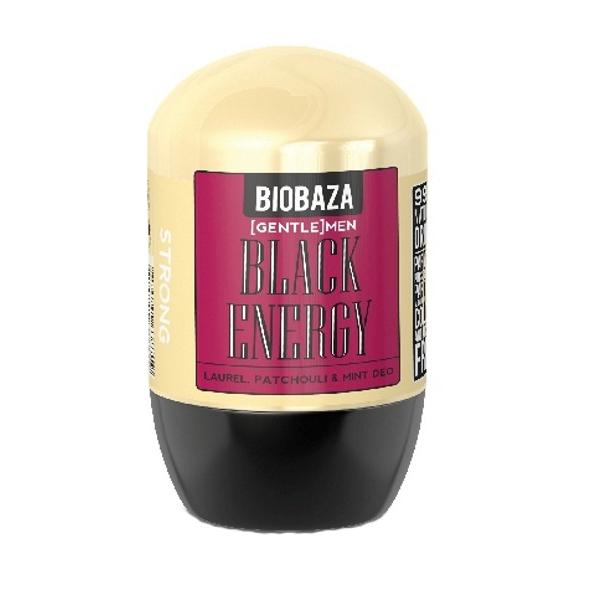 Deodorant Natural pentru Barbati BLACK ENERGY cu Dafin si Patchouli Biobaza, 50ml Biobaza imagine noua