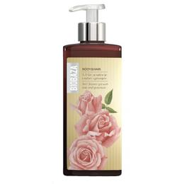 Gel de dus si sampon natural cu trandafiri si geranium biobaza, 400ml