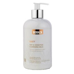 Lapte demachiant cu ulei de migdale pentru ten uscat si sensibil biobaza, 500ml