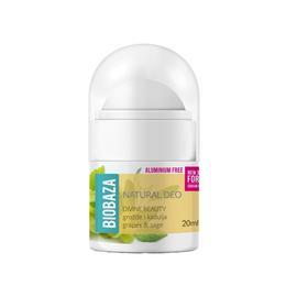 Mini deodorant cu bicarbonat pentru piele sensibila divine beauty biobaza, 20ml